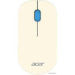 Мышь Acer OMR205 (белый/голубой)