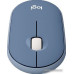 Мышь Logitech M350 Pebble (темно-синий)