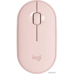 Мышь Logitech M350 Pebble (розовый)