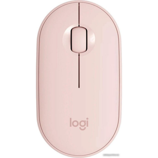 Мышь Logitech M350 Pebble (розовый)