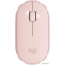 Мышь Logitech M350 Pebble (розовый)