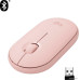Мышь Logitech M350 Pebble (розовый)