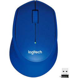 Мышь Logitech M330 Silent Plus (синий)