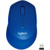 Мышь Logitech M330 Silent Plus (синий)