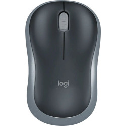 Мышь Logitech M186 (черный/серый)