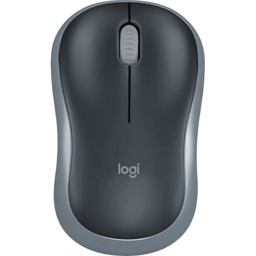Мышь Logitech M186 (черный/серый)