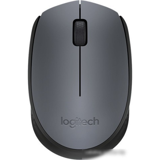 Мышь Logitech M170 Wireless Mouse Gray/Black [910-004642]