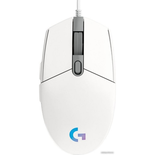 Игровая мышь Logitech G102 Lightsync (белый)