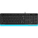 Клавиатура A4Tech Fstyler FKS10 (черный/синий)