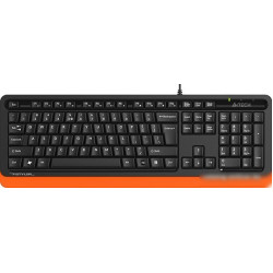 Клавиатура A4Tech Fstyler FKS10 (черный/оранжевый)