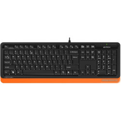 Клавиатура A4Tech Fstyler FK10 (черный/оранжевый)