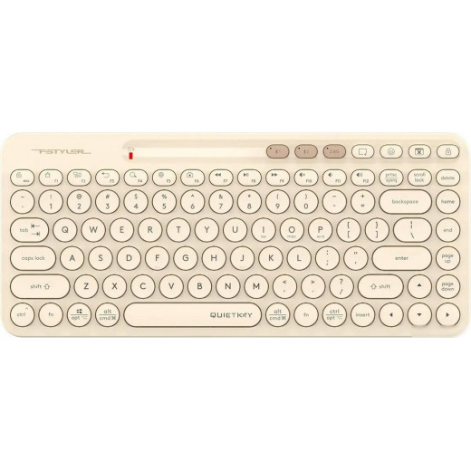 Клавиатура A4Tech Fstyler FBK36C AS (бежевый)