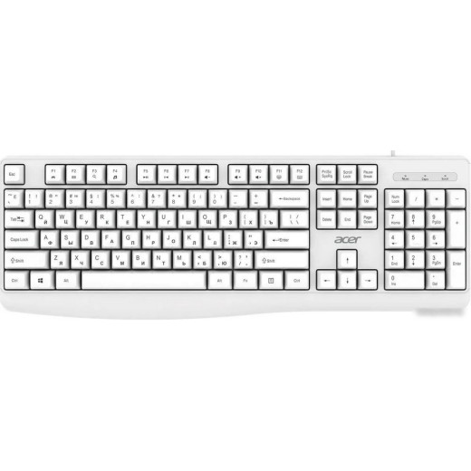 Клавиатура Acer OKW301 (белый)