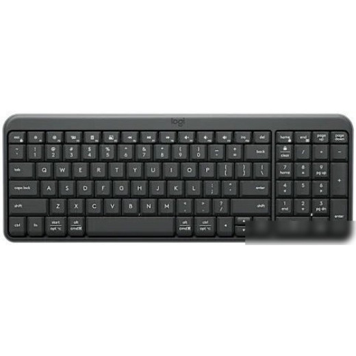 Клавиатура Logitech K251 Compact Bluetooth Wireless Keyboard 920-013363 (графитовый, с гравировкой)