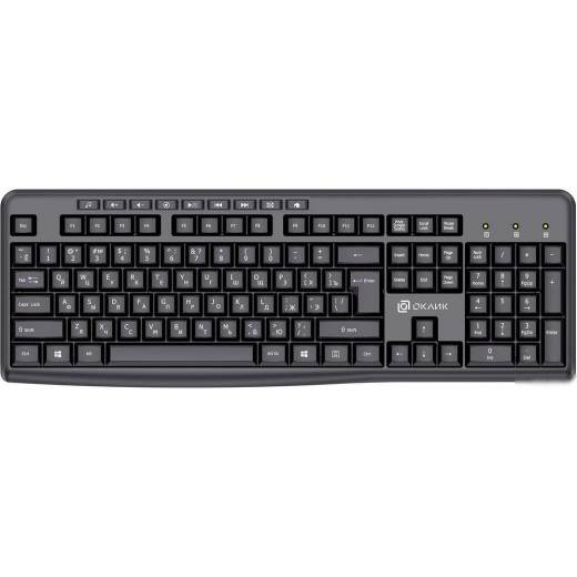 Клавиатура Oklick K225W (черный)