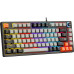 Клавиатура Defender Wildfire GK-213 (серый/черный)