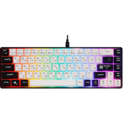 Клавиатура Defender Aris GK-349 (белый/черный)