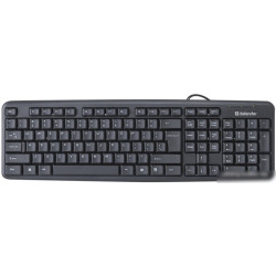 Клавиатура Defender Element HB-520 USB (черный)