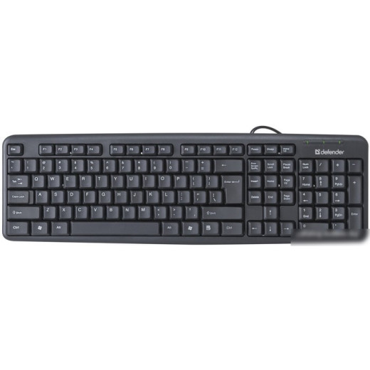 Клавиатура Defender Element HB-520 USB (черный)