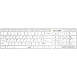 Клавиатура Genius SlimStar 126 (белый)