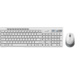 Офисный набор Genius SlimStar 8230 (белый)