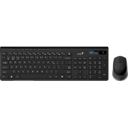 Офисный набор Genius SlimStar 8230 (черный)