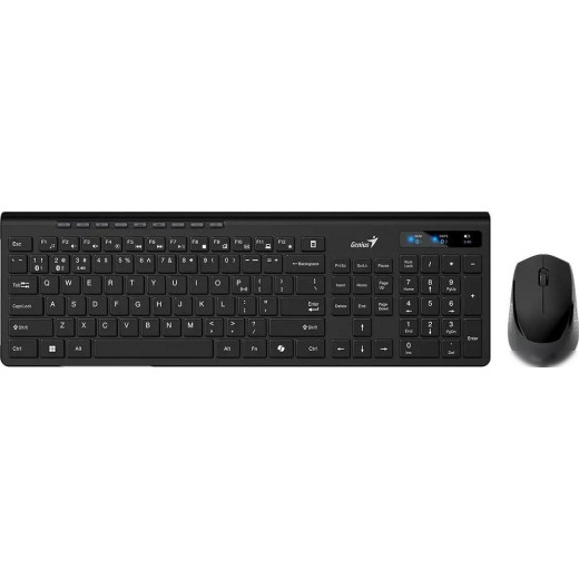 Офисный набор Genius SlimStar 8230 (черный)