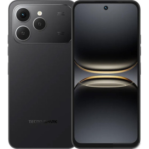 Телефон Tecno Spark 40 KM5n 6GB/128GB NFC (чернильный черный)