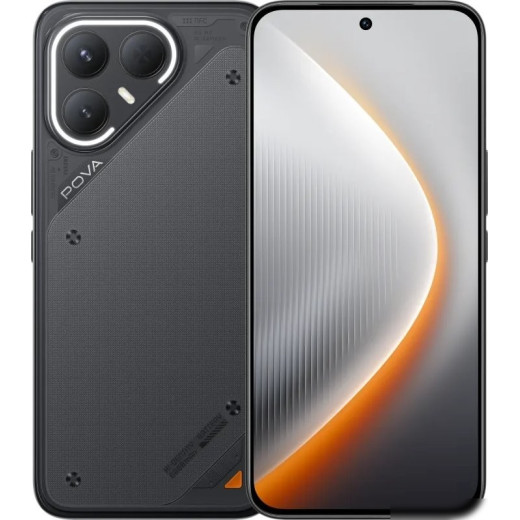 Телефон Tecno Pova 7 Pro 12GB/256GB (графитовый черный)
