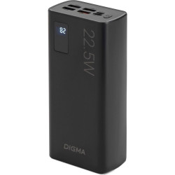 Внешний аккумулятор Digma DGPF30A 30000mAh (черный)
