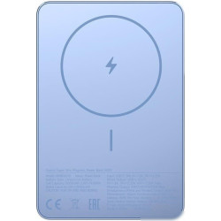 Внешний аккумулятор Xiaomi Super Slim Magnetic Power Bank 5000mAh WPB0507S (голубой, международная версия)