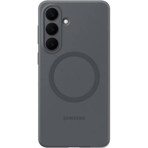 Чехол для телефона Samsung Silicone Magnet Case для Samsung Galaxy S26+ (черный)
