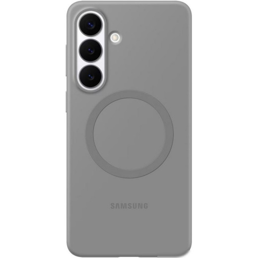 Чехол для телефона Samsung Silicone Magnet Case для Samsung Galaxy S26+ (серый)