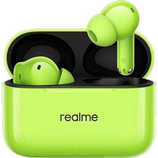Наушники Realme Buds T200 (зеленый)