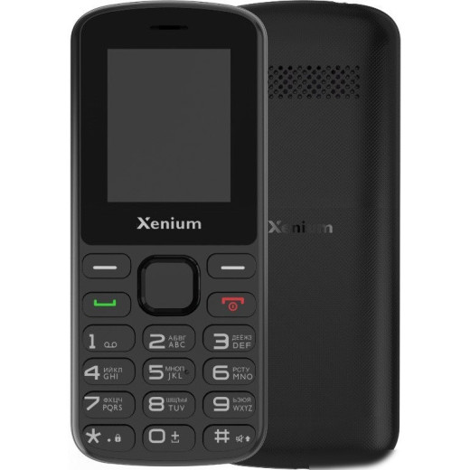 Кнопочный телефон Xenium X170 (черный)