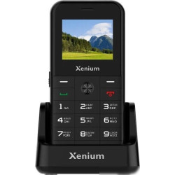 Кнопочный телефон Xenium X718 (черный)