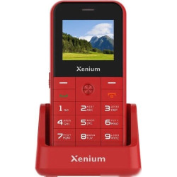 Кнопочный телефон Xenium X718 (красный)