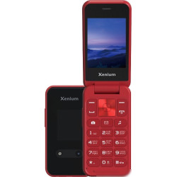 Кнопочный телефон Xenium X680 (красный)