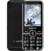 Кнопочный телефон Maxvi P18i (черный)