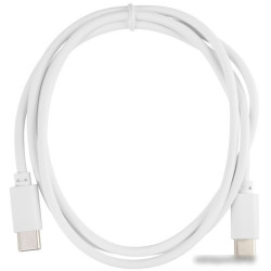 Кабель Buro USB Type-C - Type-C PD15W (1 м, белый)