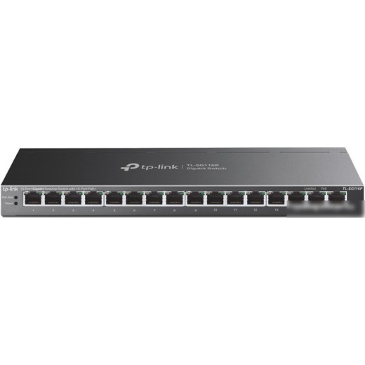 Неуправляемый коммутатор TP-Link TL-SG116P