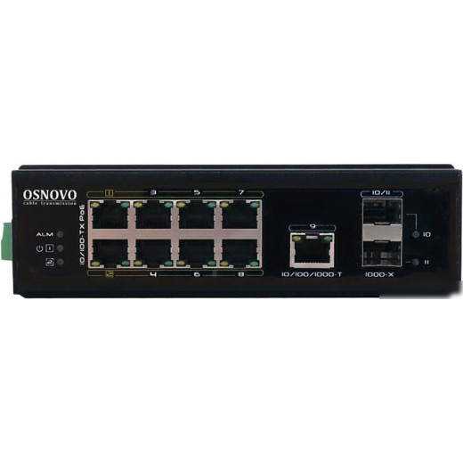 Неуправляемый коммутатор Osnovo SW-60812/I