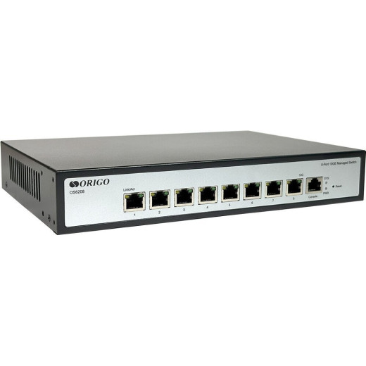 Управляемый коммутатор 2-го уровня Origo OS6208/A1A