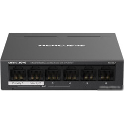 Неуправляемый коммутатор Mercusys MS106LP