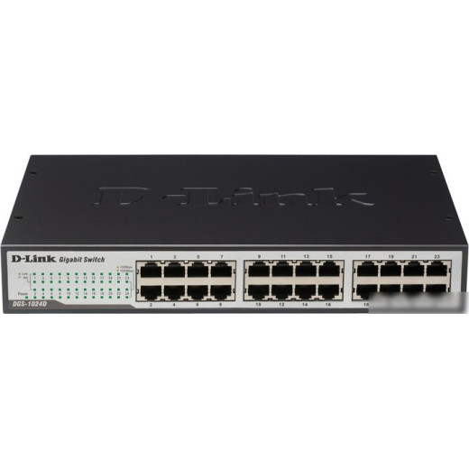 Неуправляемый коммутатор D-Link DGS-1024D