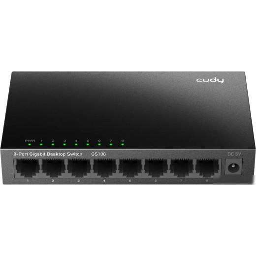 Неуправляемый коммутатор Cudy GS108 4.0