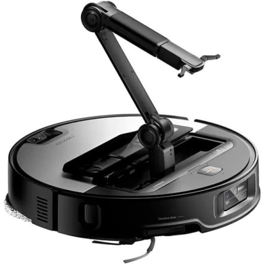 Робот-пылесос Roborock Saros Z70 RRE0R50 (евровилка, с русской озвучкой, серебристый)