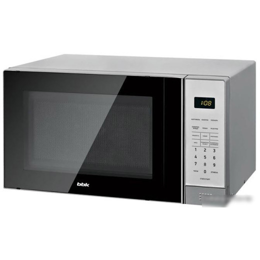 Микроволновая Печь BBK 20MWS-729S/BS 20л. 700Вт серебристый/черный