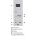 Микроволновая Печь BBK 20MWS-729S/BS 20л. 700Вт серебристый/черный