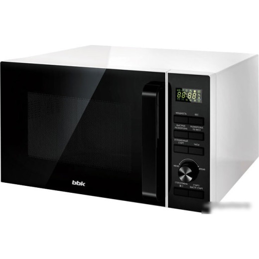 Микроволновая печь BBK 25MWS-970T/WB белый/черный